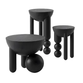 Profiterole side tables by bohinc studio
